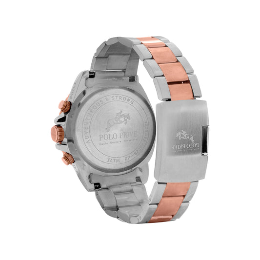 Prestige Silver Rose Gold Black