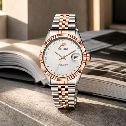 Legacy Silver Rose Gold White