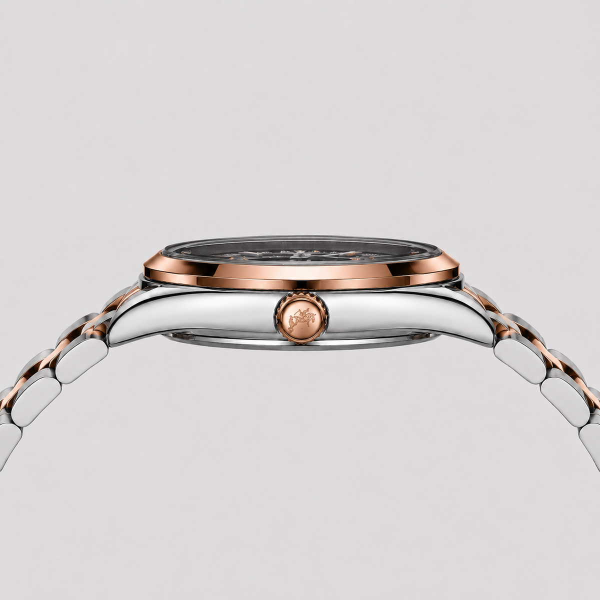 Eclipse Silver Rose Gold Black