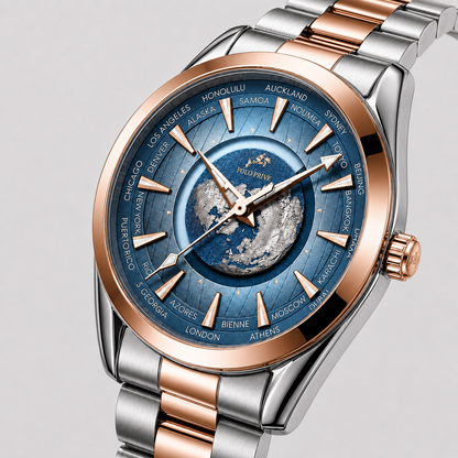 Eclipse Silver Rose Gold Blue
