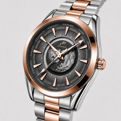 Eclipse Silver Rose Gold Black