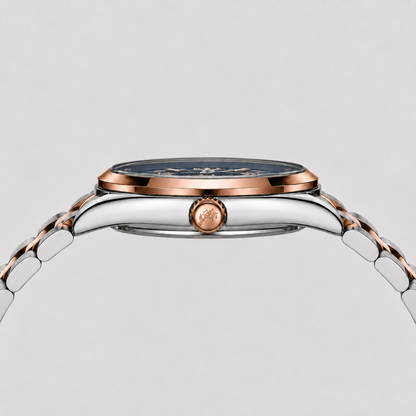 Eclipse Silver Rose Gold Blue