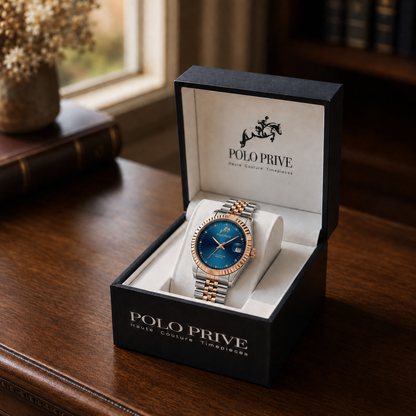 Legacy Silver Rose Gold Blue