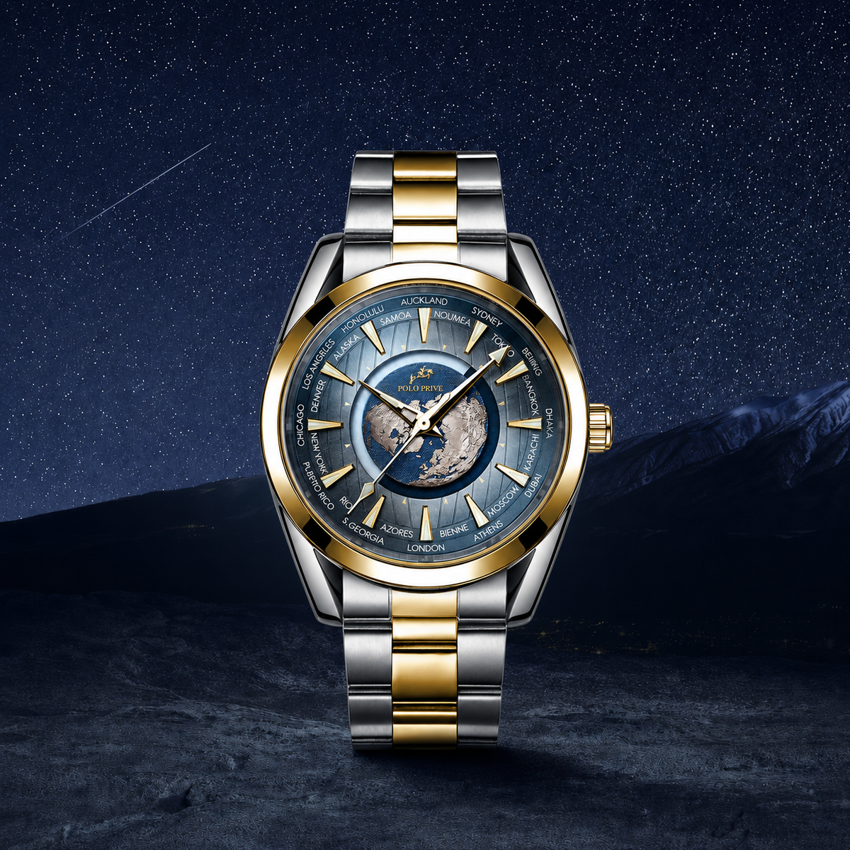 Eclipse Silver Gold Blue