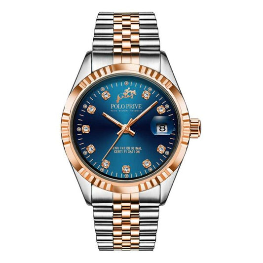 Legacy Silver Rose Gold Blue