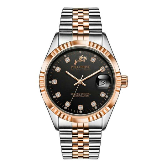 Legacy Silver Rose Gold Black