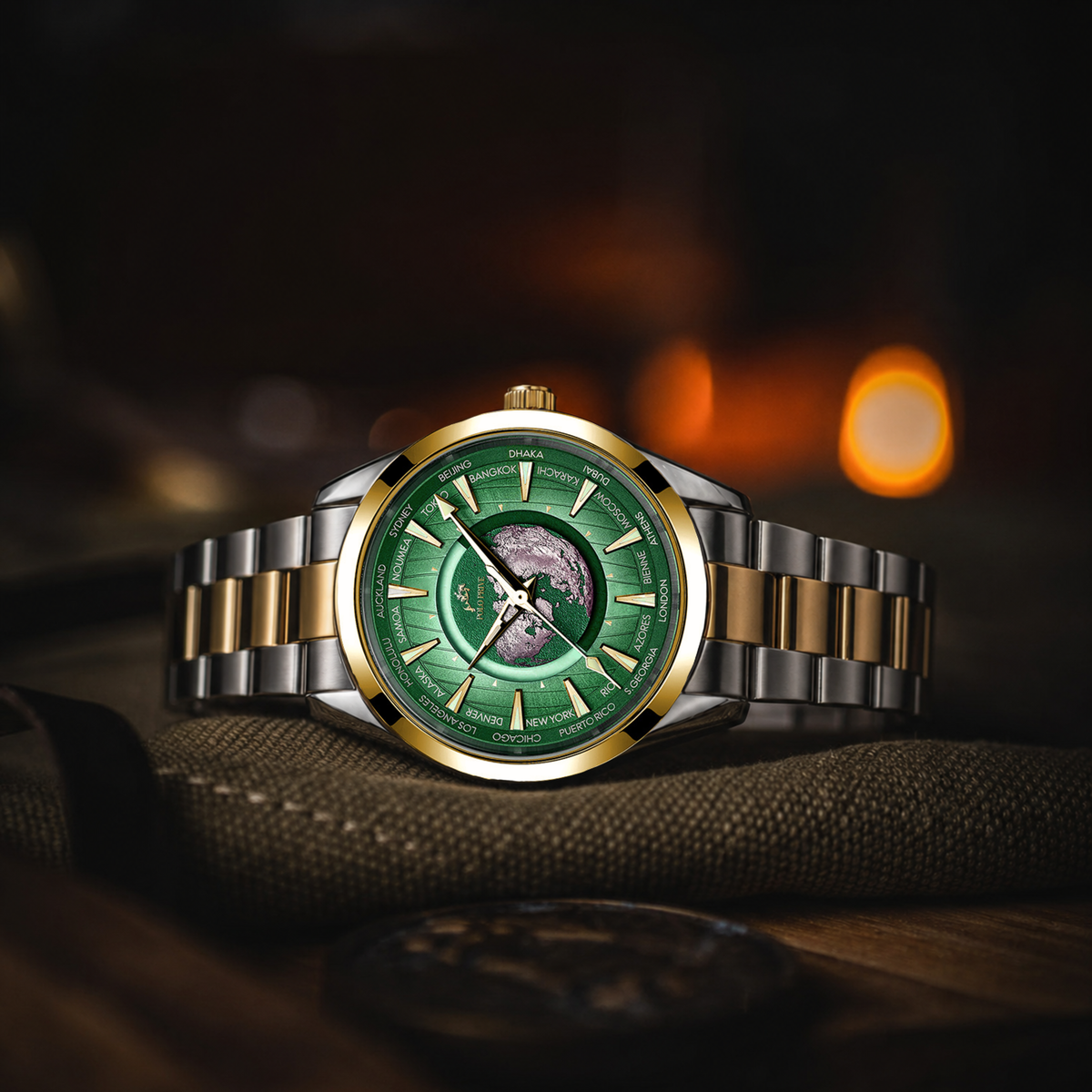 Eclipse Silver Gold Green