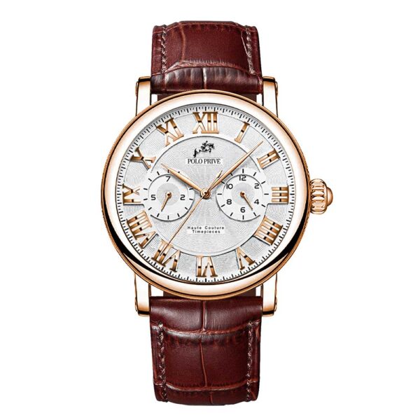 Heritage Rose Gold Brown White