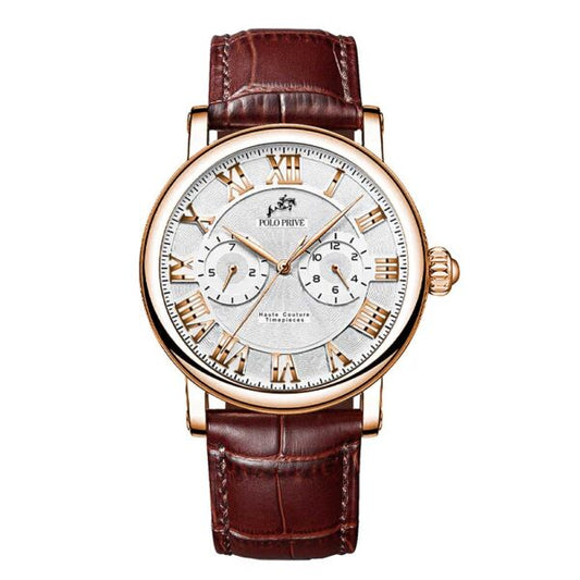 Heritage Rose Gold Brown White