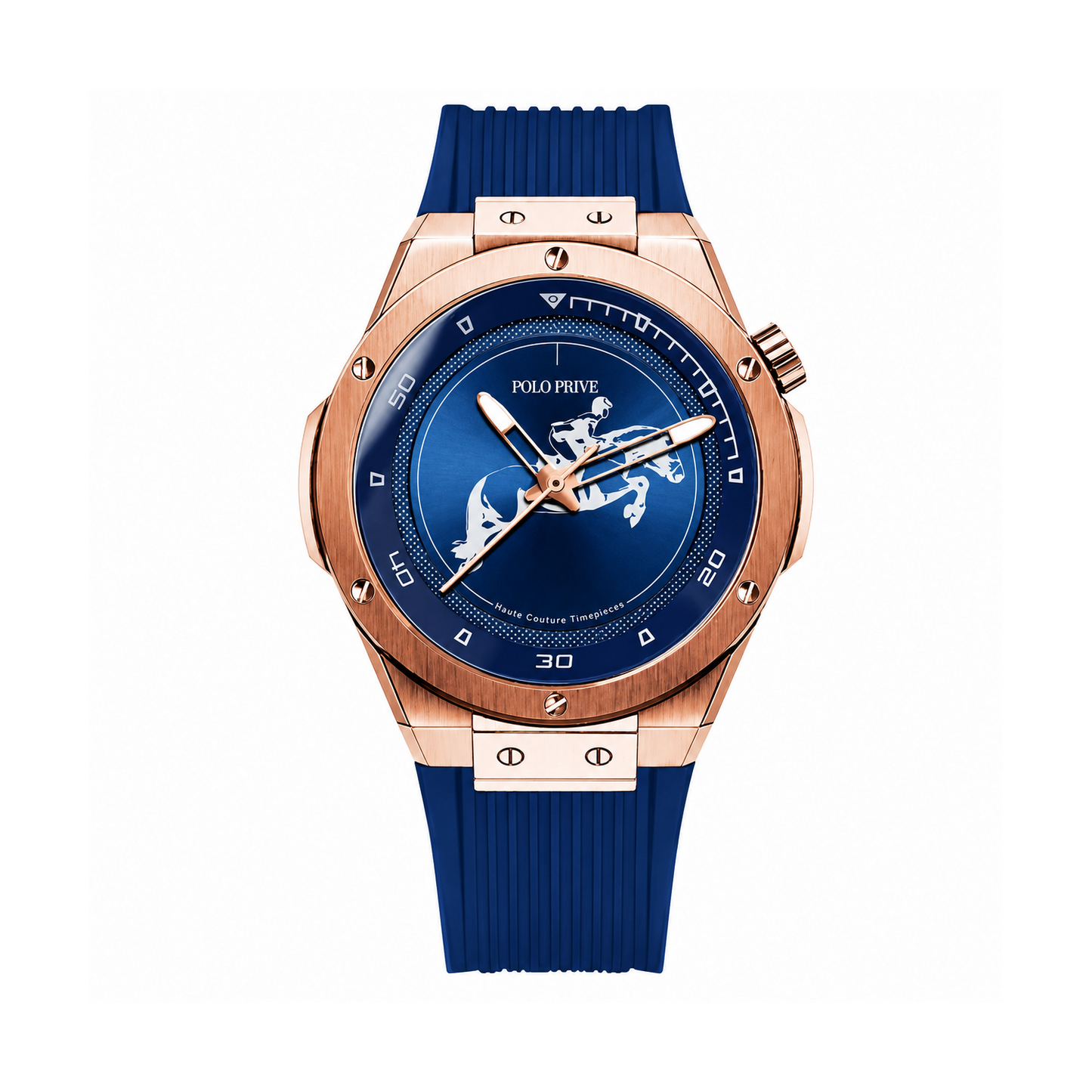 Cavalier Rose Gold Blue