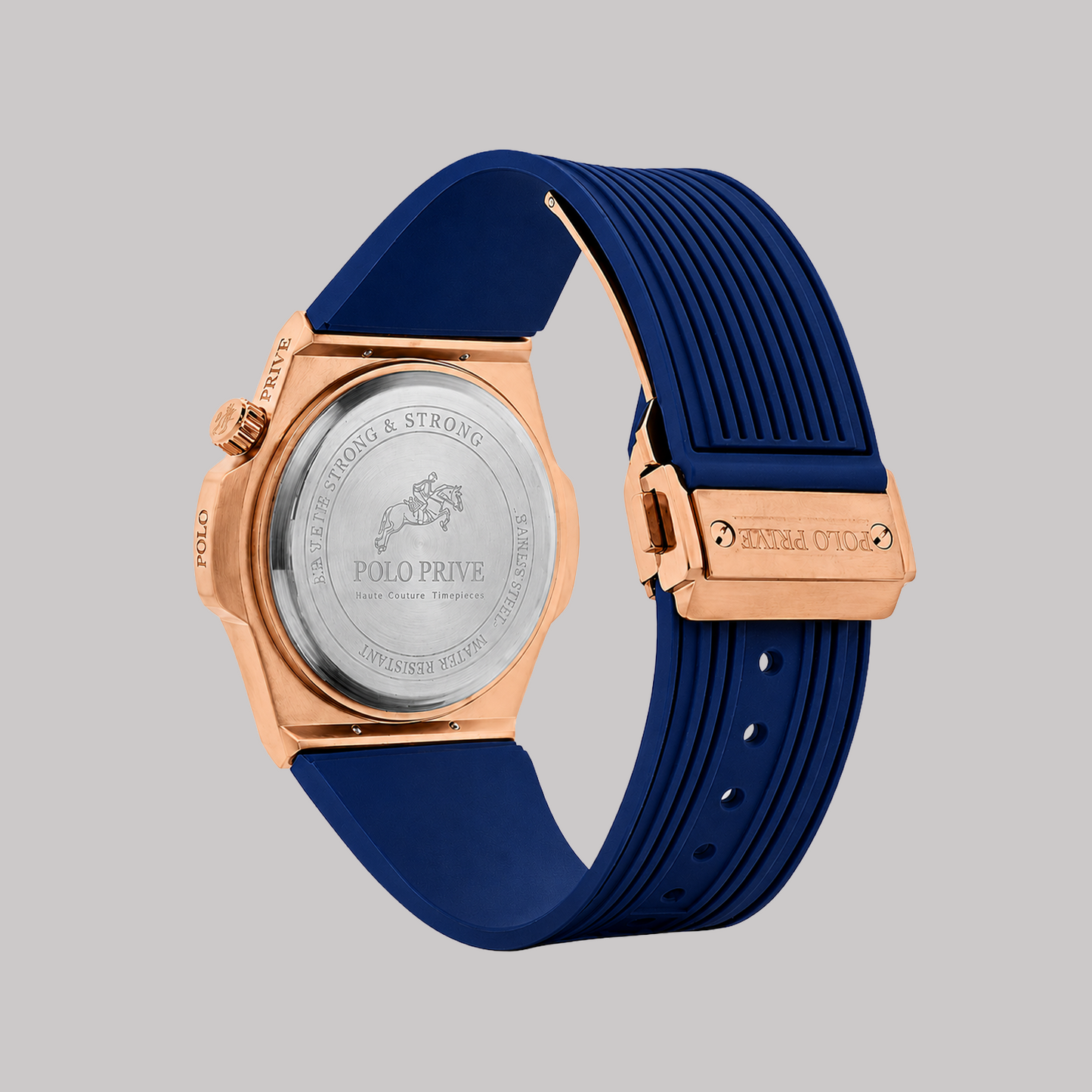 Cavalier Rose Gold Blue