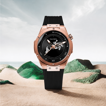 Cavalier Rose Gold Black