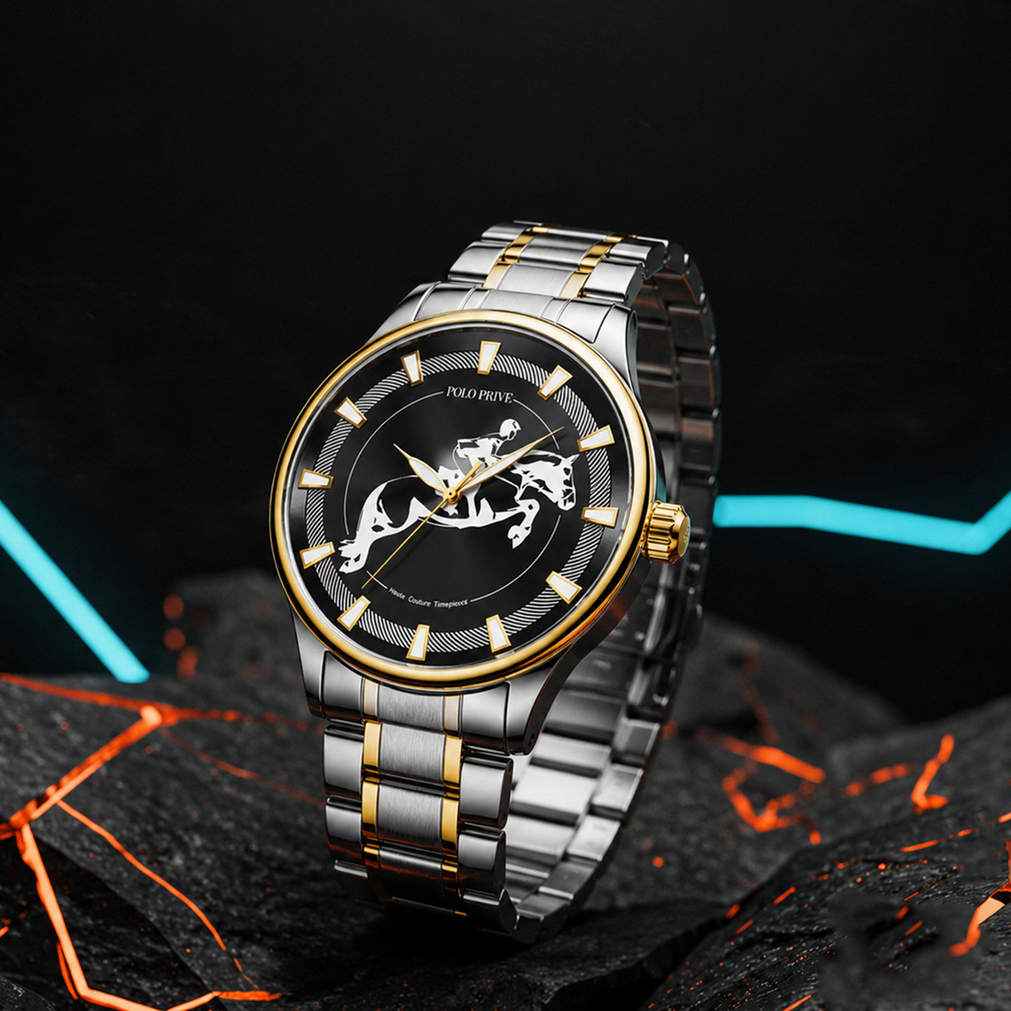 Regal-Silver Gold Black